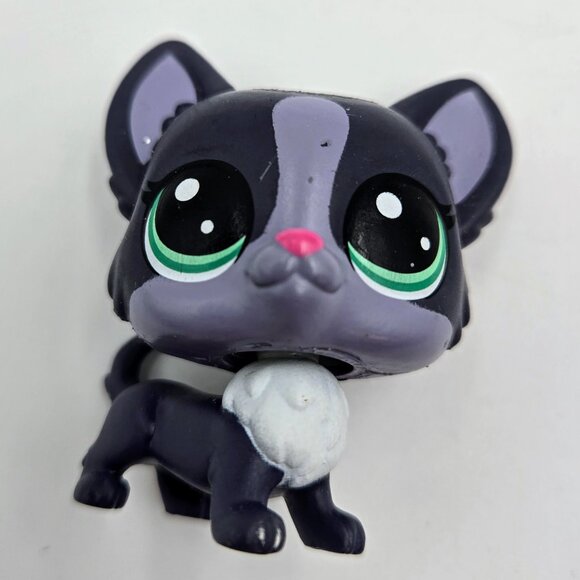 Littlest Pet Shop Cookie Jar Glitter Dog Sitar Teal Hippo Sugar Bowl Corgi Winds - Picture 7 of 10